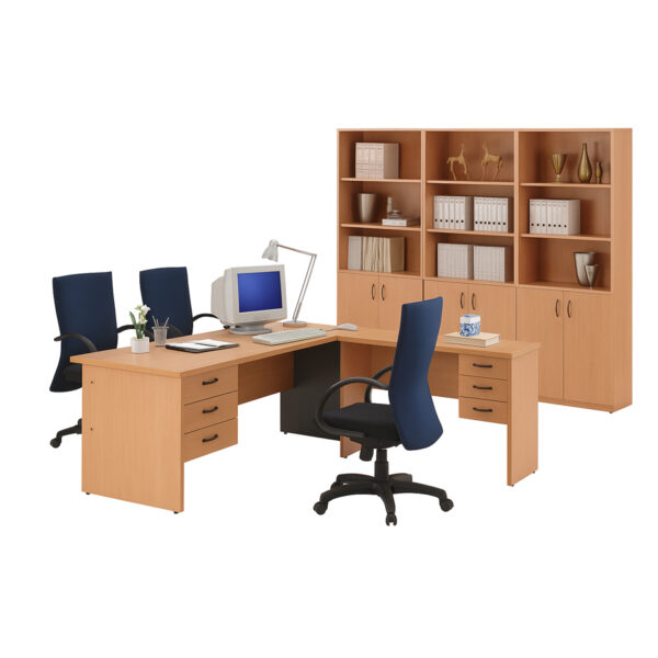 Executive L-Shaped Office Desk #17
