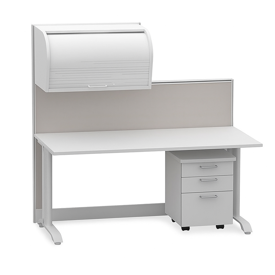 Single Modular Workstation Desk #10