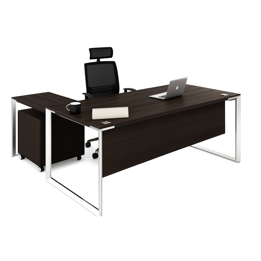 Modern L-Shaped Executive Desk #4