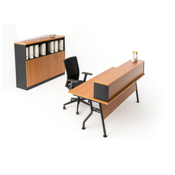 Modern Wooden Reception Desk #13