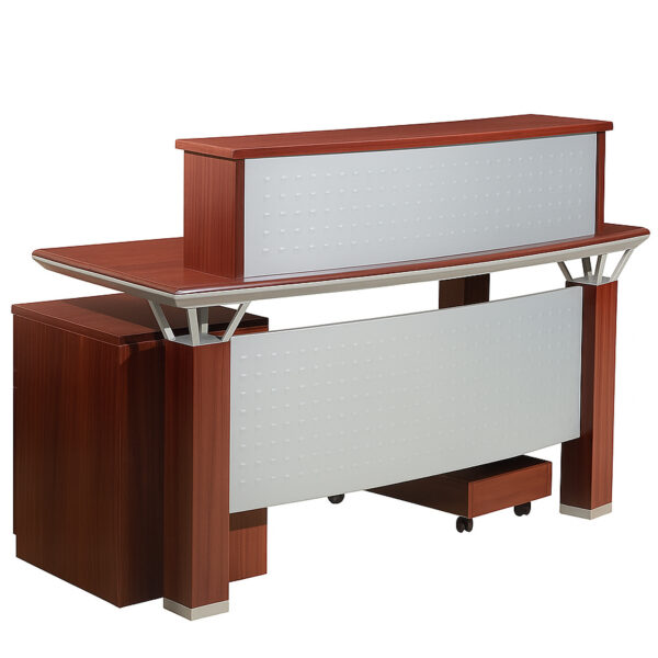 Wooden Reception Desk #5