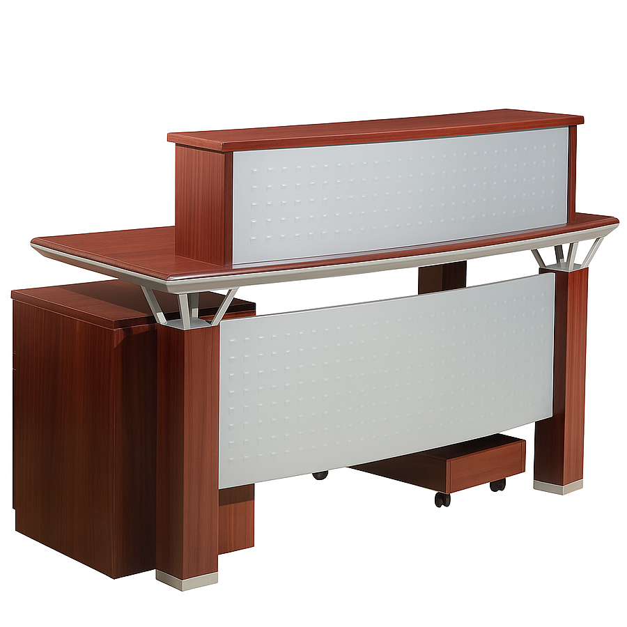 Wooden Reception Desk #5