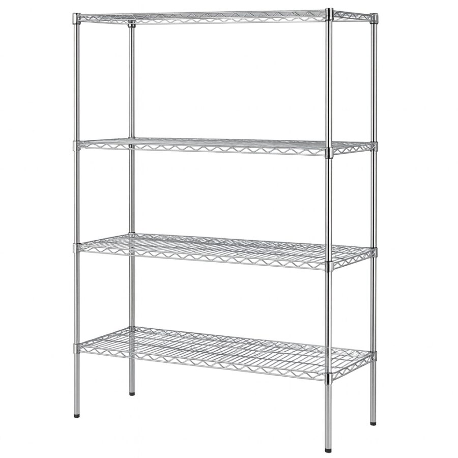 4-Layer Chrome Storage Rack #4