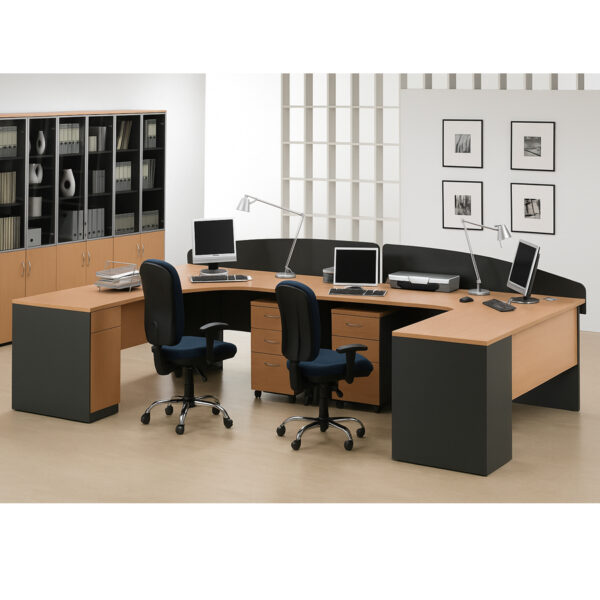 3-Seater Executive Modular Workstation #47
