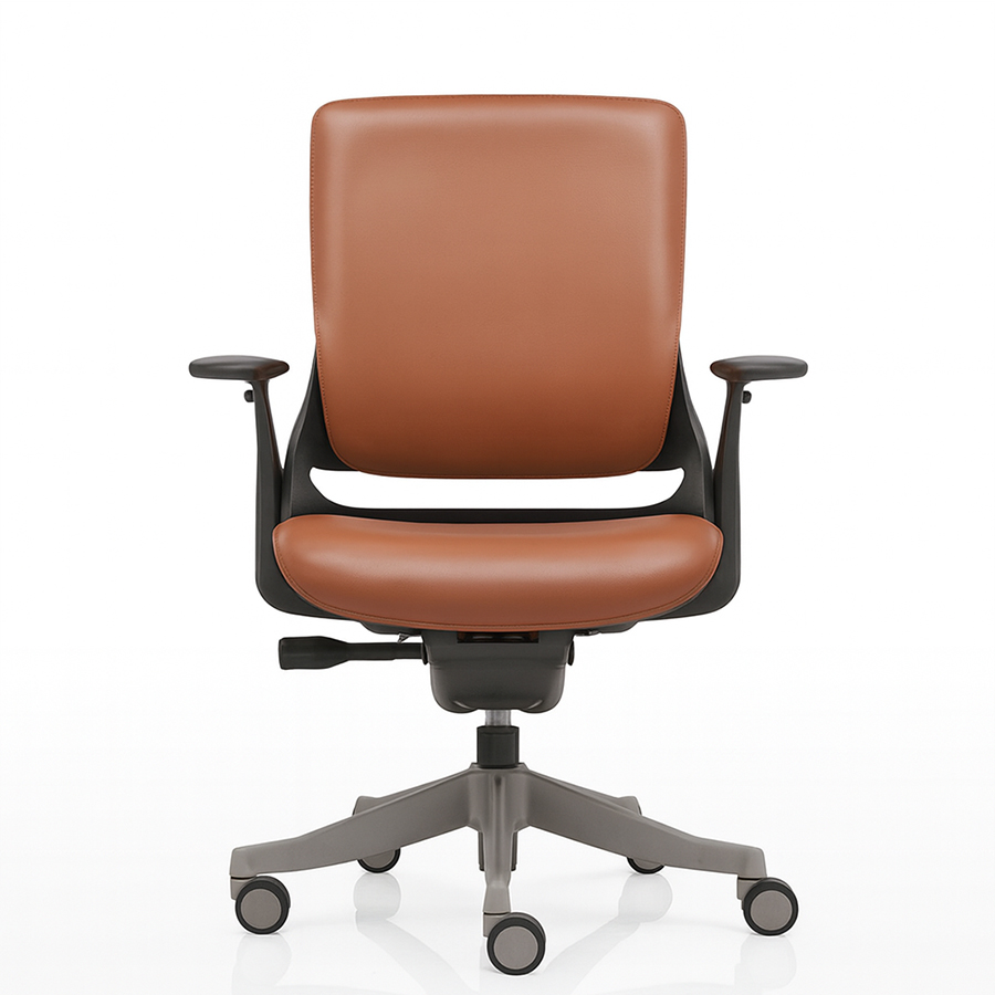 Office Chair – Brown Leather #50