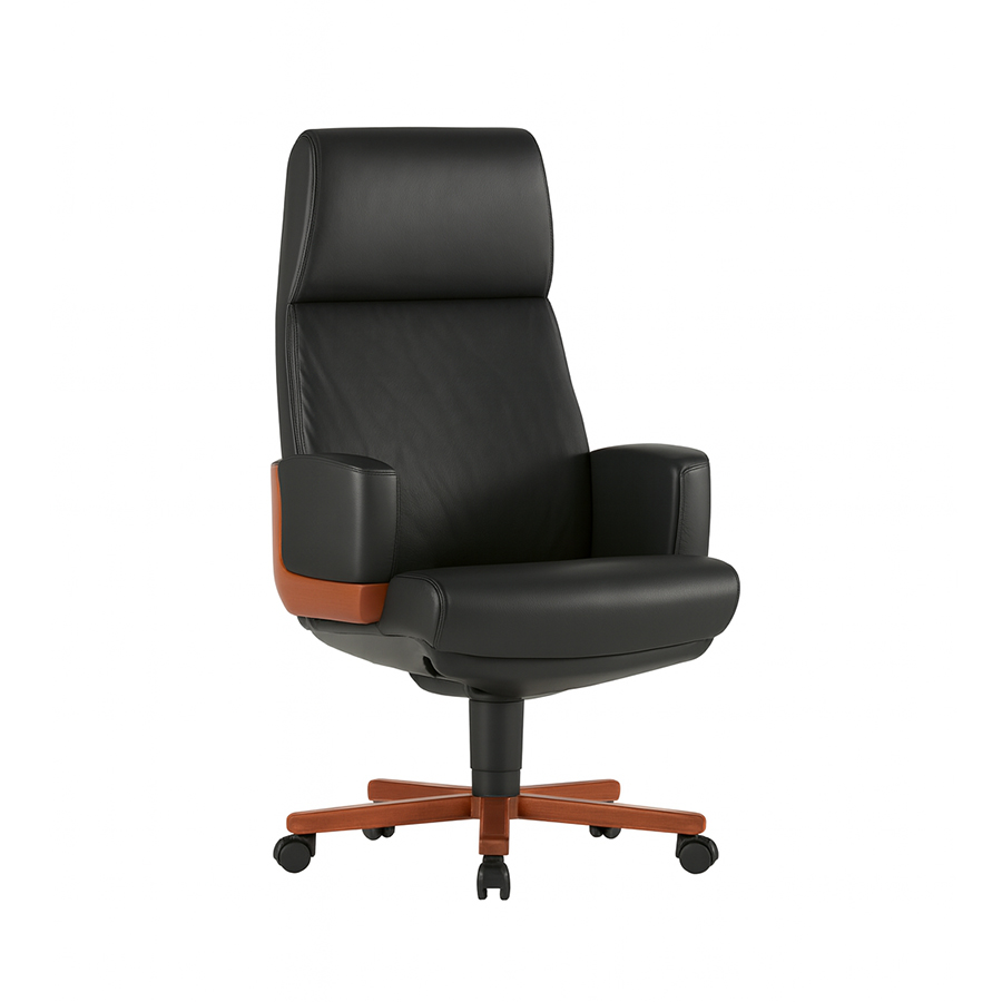 Premium Black Leather Executive Chair #82